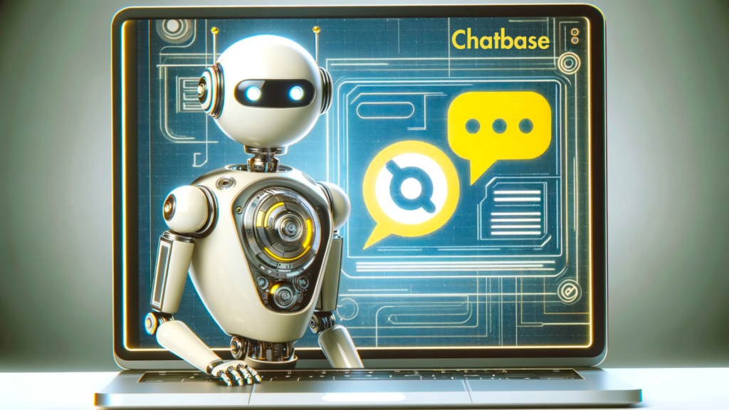 chatbase logo på ai chatbot