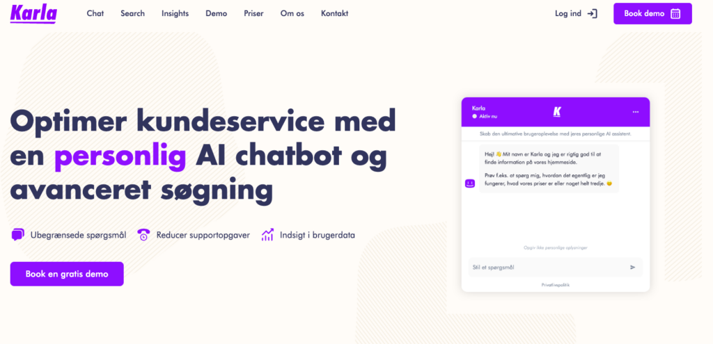 Get karla AI chatbots